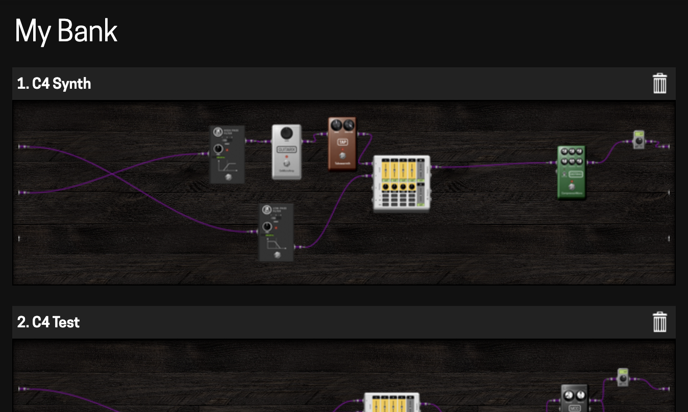 Patchstorage tab