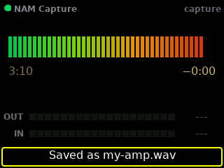 NAM Capture — complete