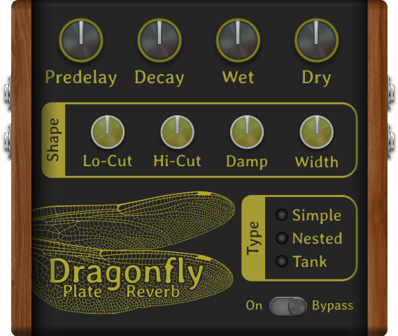 Dragonfly Plate Reverb