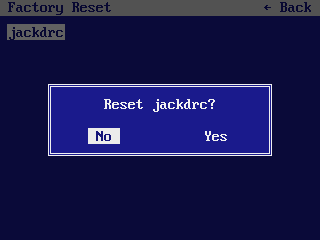 Confirm dialog